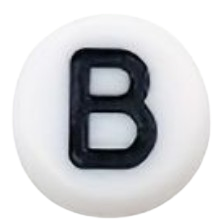 B